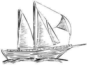 a small boat illustration